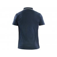 Polokošeľa CXS HENRY, pánske, krátky rukáv, modro-biela