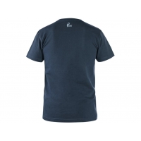 Tričko CXS WORKWEAR, krátký rukáv, modré, veľ. 