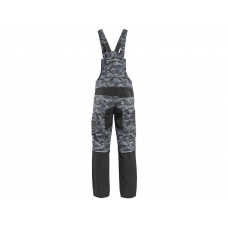 Záhradníky CXS SOLIS FLEX, pánske, maskáčovo-čierne, veľ. 