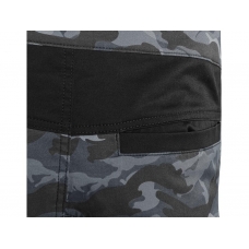 Záhradníky CXS SOLIS FLEX, pánske, maskáčovo-čierne, veľ. 