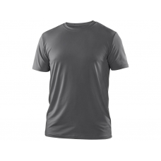 Tričko CXS MOVADO, funkčné, krátky rukáv, pánske, tmavo šedé, veľ. 