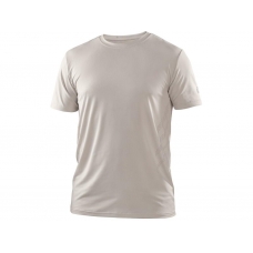 Tričko CXS MOVADO, funkčné, krátky rukáv, pánske, béžové, veľ. 