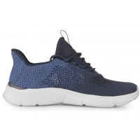 Obuv poltopánka CXS BARBADOS, modro-biela, veľ. 