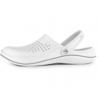 Obuv nazúvak CXS TREND, unisex, bielo-sivý, veľ. 