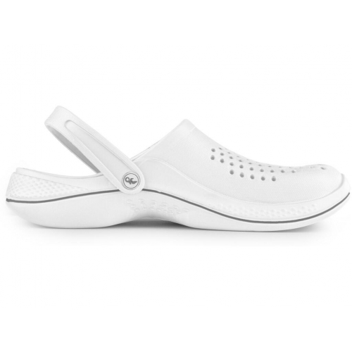Obuv nazúvak CXS TREND, unisex, bielo-sivý, veľ. 
