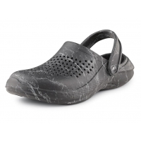 Obuv nazúvak CXS TREND, unisex, čierny mramor