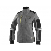 Blúza CXS STRETCH, dámska, sivo-čierna, veľ. 