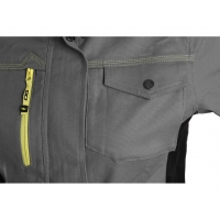 Blúza CXS STRETCH, dámska, sivo-čierna, veľ. 