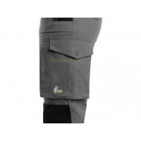 Záhradníky CXS STRETCH, dámske, sivo - čierne, veľ. 