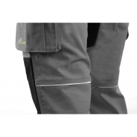 Záhradníky CXS STRETCH, dámske, sivo - čierne, veľ. 