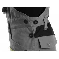 Záhradníky CXS STRETCH, dámske, sivo - čierne, veľ. 