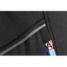 Mikina CXS LEONIS, pánska, čierna s HV modro/červenými doplnkami, veľ. 