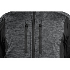 Mikina CXS LEONIS, pánska, sivo - čierna, veľ. 