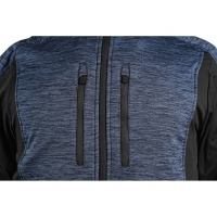 Mikina CXS LEONIS, pánska, modro - čierna, veľ. 