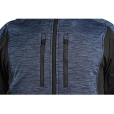 Mikina CXS LEONIS, pánska, modro - čierna, veľ. 