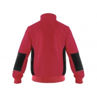 Mikina CXS TEXAS, pánska, červeno-čierna, veľ. 