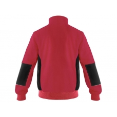 Mikina CXS TEXAS, pánska, červeno-čierna, veľ. 