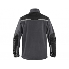 Bunda CXS 4ENVI SOLIS, pánska, fleecová, sivo-čierna, veľ. 