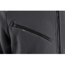 Bunda CXS 4ENVI SOLIS, pánska, fleecová, sivo-čierna, veľ. 