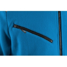 Bunda CXS 4ENVI SOLIS, pánska, fleecová, azúrovo modro-čierna, veľ. 