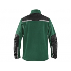Bunda CXS 4ENVI SOLIS, pánska, fleecová, zeleno-čierna, veľ. 