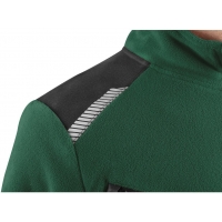 Bunda CXS 4ENVI SOLIS, pánska, fleecová, zeleno-čierna, veľ. 