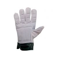 CXS TEMA gloves, anti-vibration, full leather