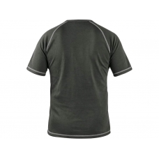 Pánske funkčné tričko ACTIVE, kr. rukáv, šedé