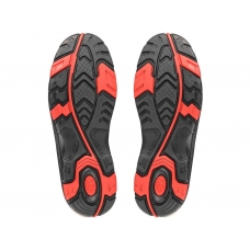Obuv CXS ROCK APLIT S3, poltopánka, čierno-červená, veľ. 
