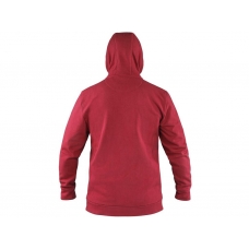 Mikina CXS HARRISON, pánska, červená, veľ. 