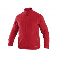 Mikina CXS GRANBY, pánska, fleece, červená