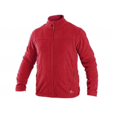 Mikina CXS GRANBY, pánska, fleece, červená, veľ. 