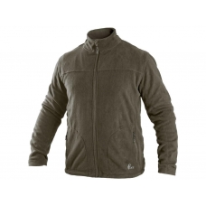 Mikina CXS GRANBY, pánska, fleece, khaki, veľ. 