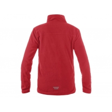 Mikina CXS GRANBY CHILD, detská, fleece, červená, veľ. 