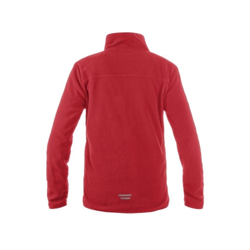 Mikina CXS GRANBY CHILD, detská, fleece, červená, veľ. 