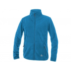 Mikina CXS GRANBY CHILD, detská, fleece, azúrovo modrá, veľ. 