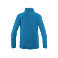 Mikina CXS GRANBY CHILD, detská, fleece, azúrovo modrá, veľ. 