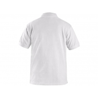 Polo shirt with short sleeves MICHAEL, white