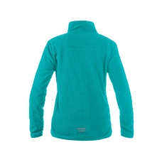 Mikina CXS GRANBY LADY, dámska, tyrkysovo zelená, veľ. 
