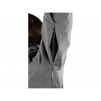 Bunda CXS STRETCH, dámska, softshell, sivá, veľ. 