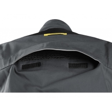 Blúza CXS STRETCH, skrátená verzia, pánska, tmavo sivo-čierna, veľ. 