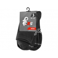 Ponožky CXS VERDE, čierne, 3 páry, veľ. 