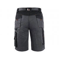 Shorts CXS SIRIUS ELIAS, men, grey-orange
