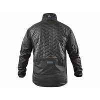 Bunda CXS LEONIS II, pánska, čierna s HV modro/červenými doplnkami, veľ. 