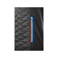 Bunda CXS LEONIS II, pánska, čierna s HV modro/červenými doplnkami, veľ. 