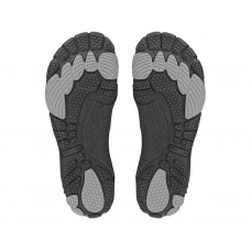 Obuv CXS PURESTEP, barefoot, sivo-čierna, veľ. 
