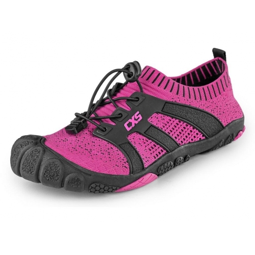 Obuv CXS PURESTEP, barefoot, ružovo-čierna, veľ. 