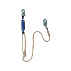 ABM fall damper with rope and 2 carabiners