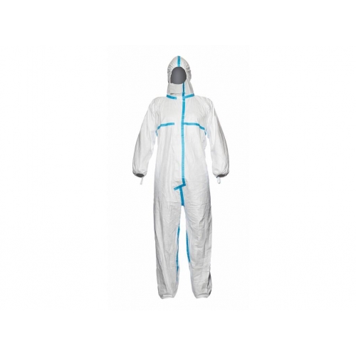 Jednorázový oblek Tyvek 600 Plus, bílo-modrý, vel. 