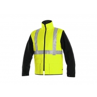 Pánska reflexná bunda LONDON, 5v1, žlto-modrá